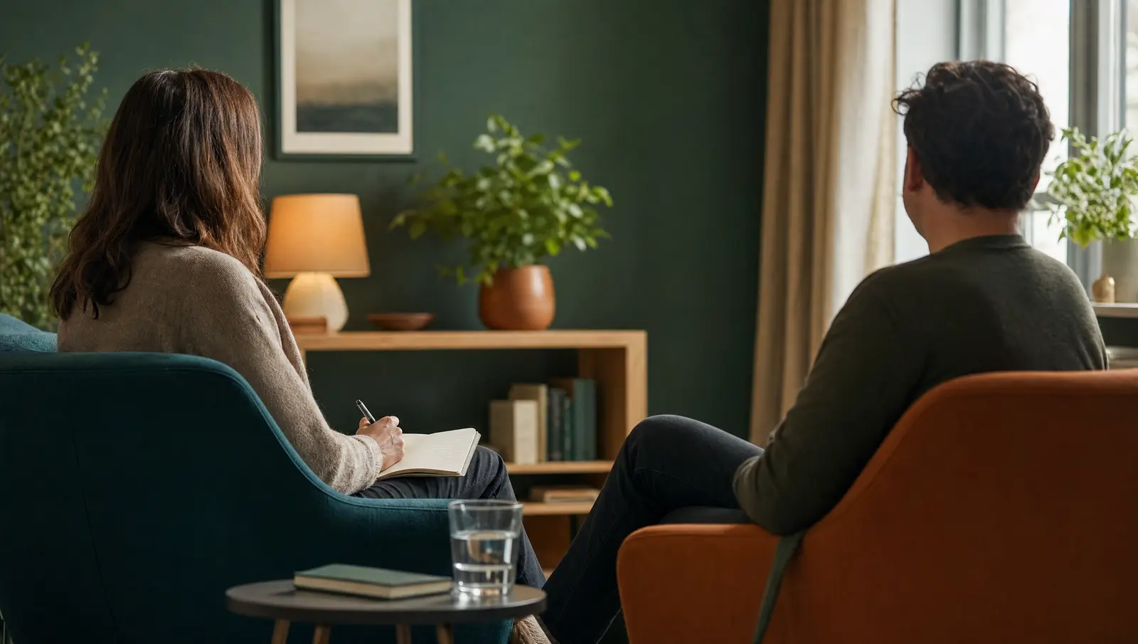 Private psychology consultation setting